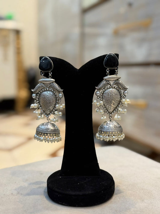Stylish Kashmiri Oxidized Jhumkay_New Design 32