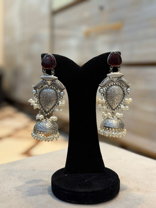 Stylish Kashmiri Oxidized Jhumkay_New Design 33