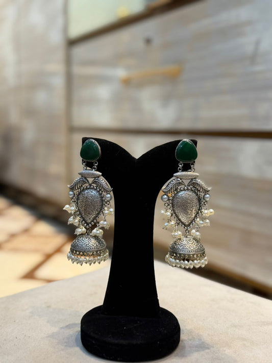 Stylish Kashmiri Oxidized Jhumkay_New Design 35