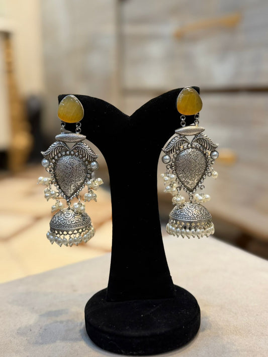 Stylish Kashmiri Oxidized Jhumkay_New Design 38