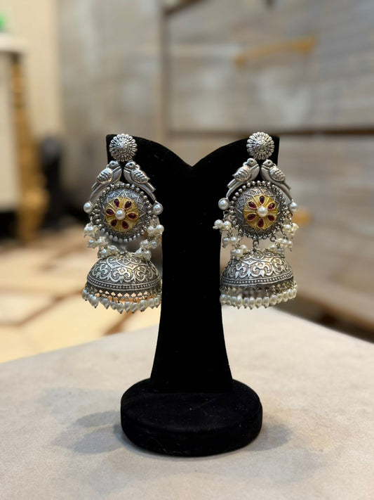 Stylish Kashmiri Oxidized Jhumkay_New Design 39