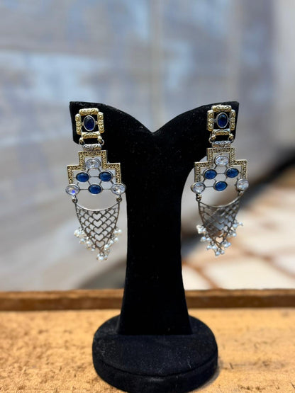 Stylish Silver Oxidized Trending EarRings_New Design 1