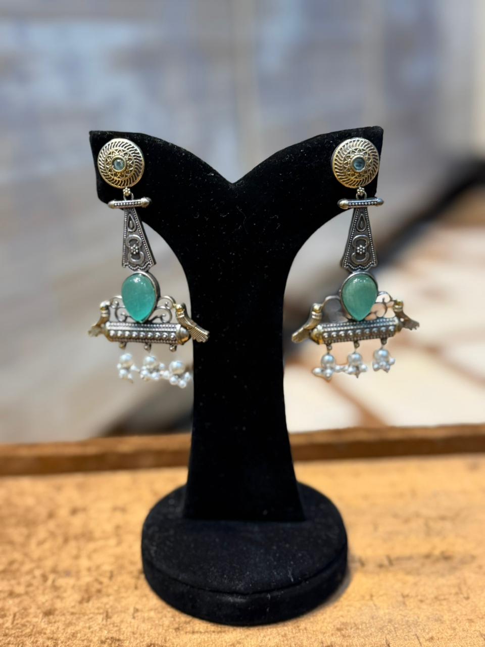 Stylish Silver Oxidized Trending EarRings_New Design 2