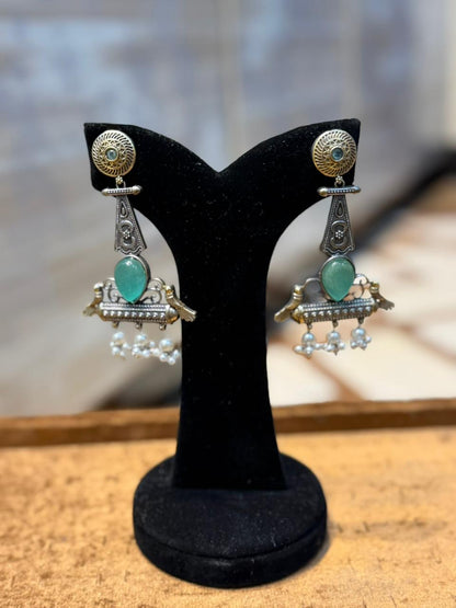 Stylish Silver Oxidized Trending EarRings_New Design 2