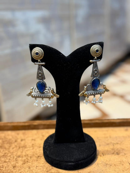 Stylish Silver Oxidized Trending EarRings_New Design 2