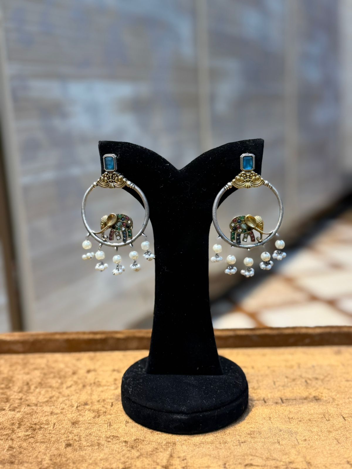 Stylish Silver Oxidized Trending EarRings_New Design 3