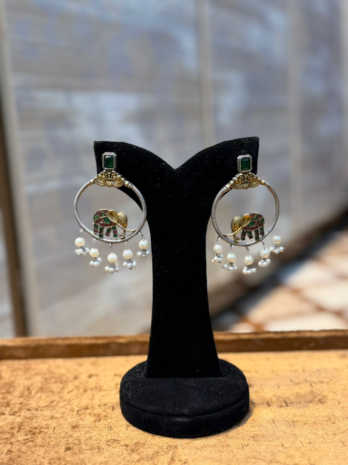 Stylish Silver Oxidized Trending EarRings_New Design 3