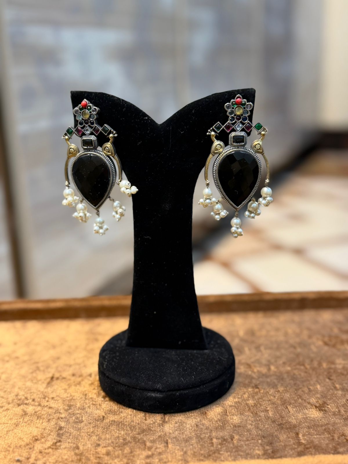 Stylish Silver Oxidized Trending EarRings_New Design 4