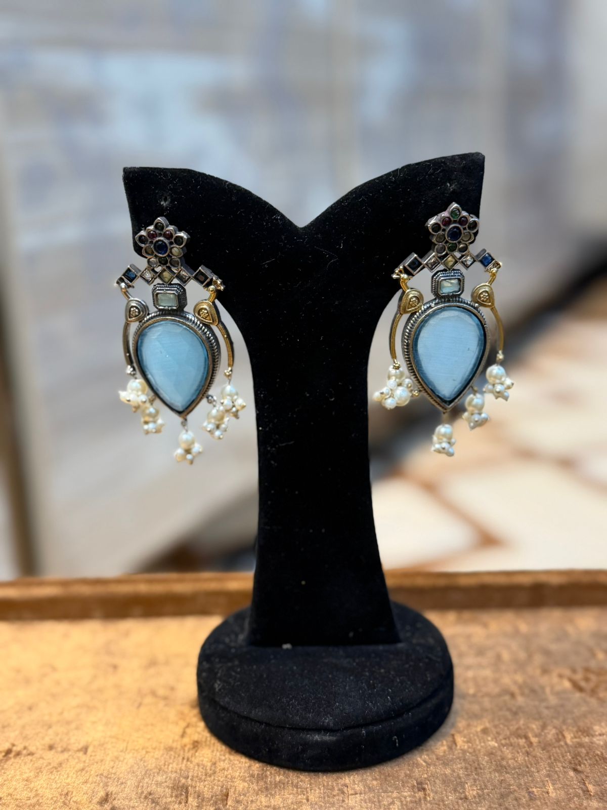 Stylish Silver Oxidized Trending EarRings_New Design 4