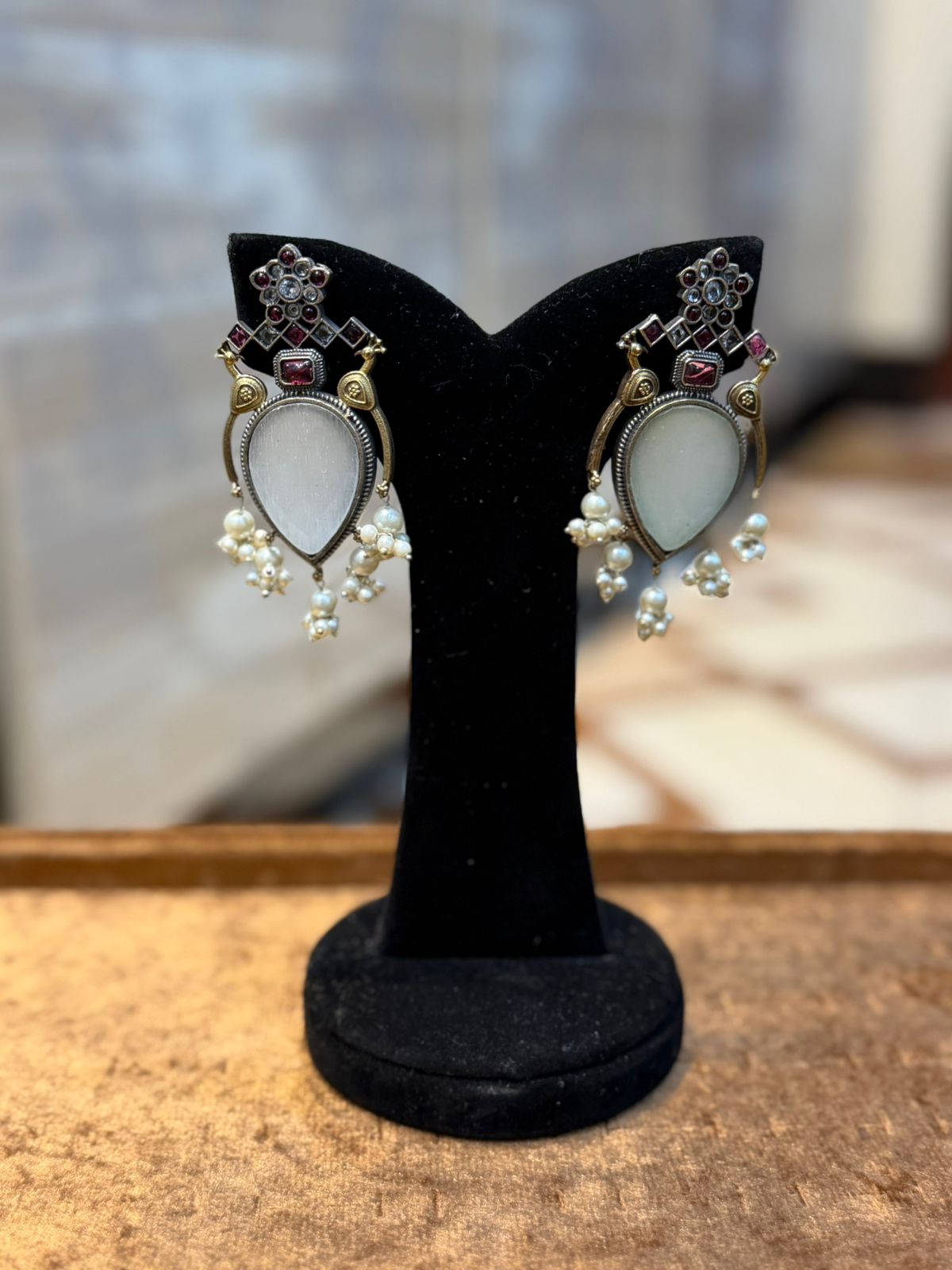 Stylish Silver Oxidized Trending EarRings_New Design 4