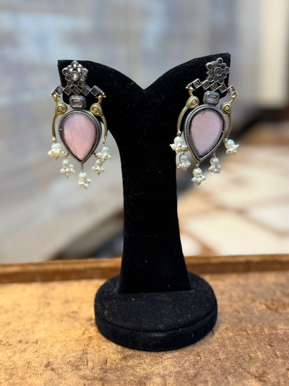 Stylish Silver Oxidized Trending EarRings_New Design 4