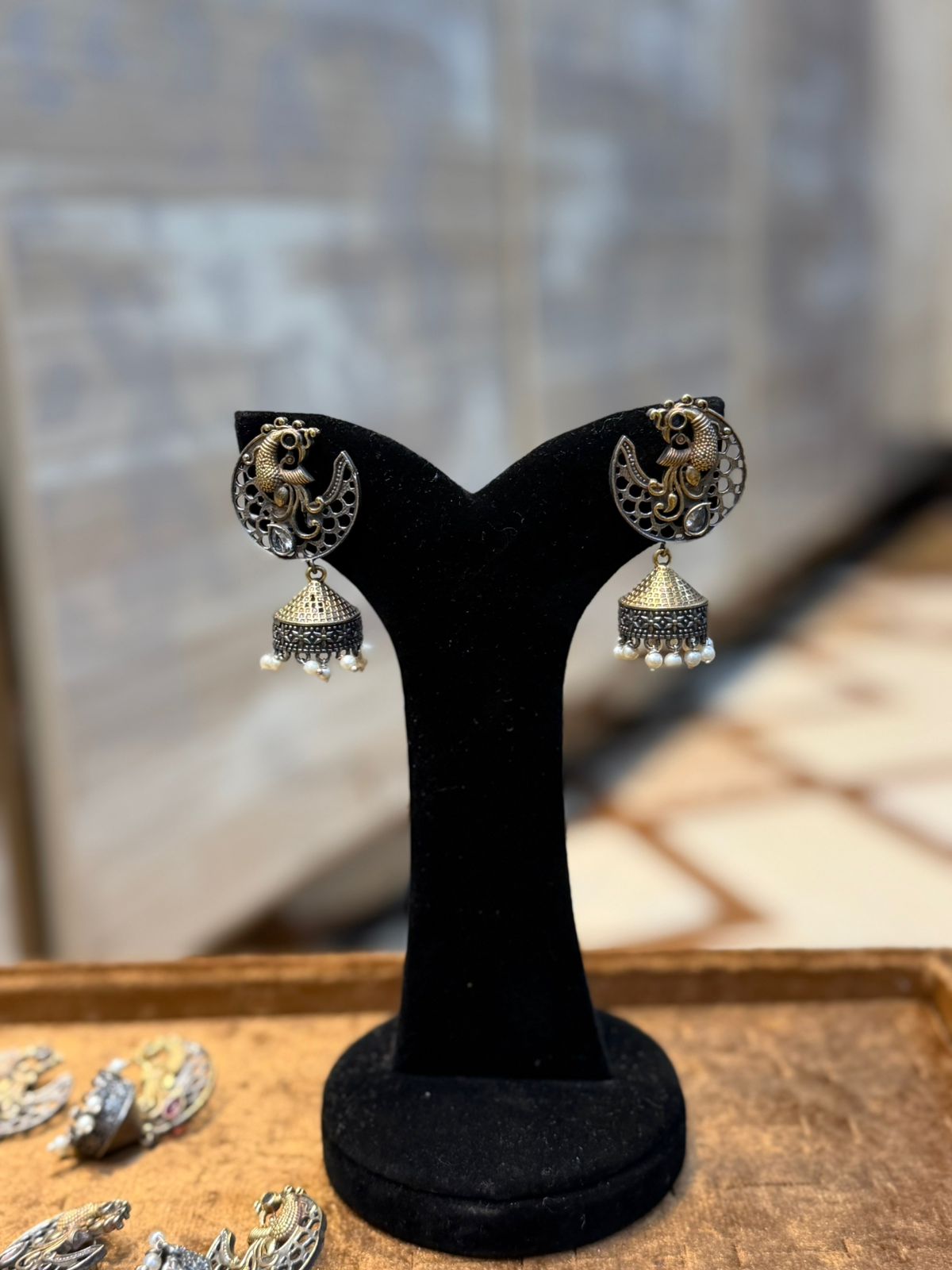 Stylish Silver Oxidized Trending EarRings_New Design 5