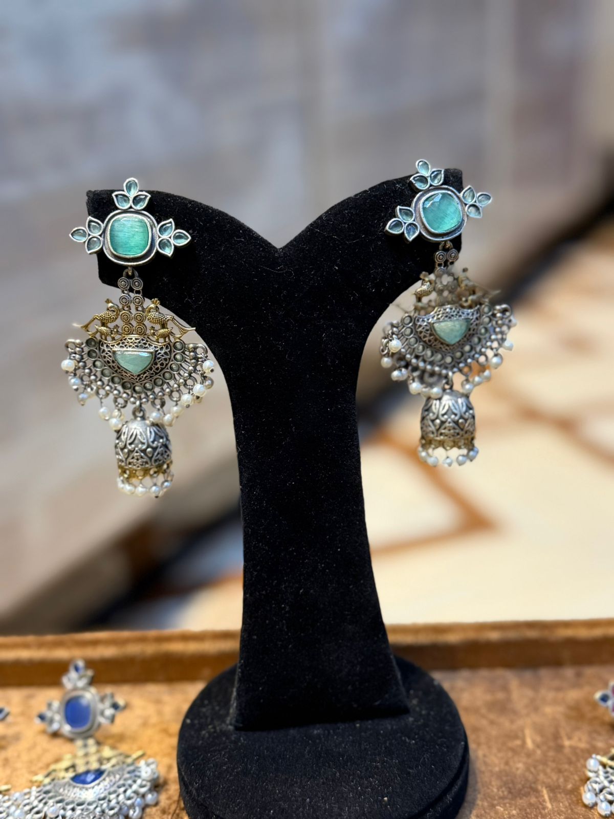 Stylish Silver Oxidized Trending EarRings_New Design 6