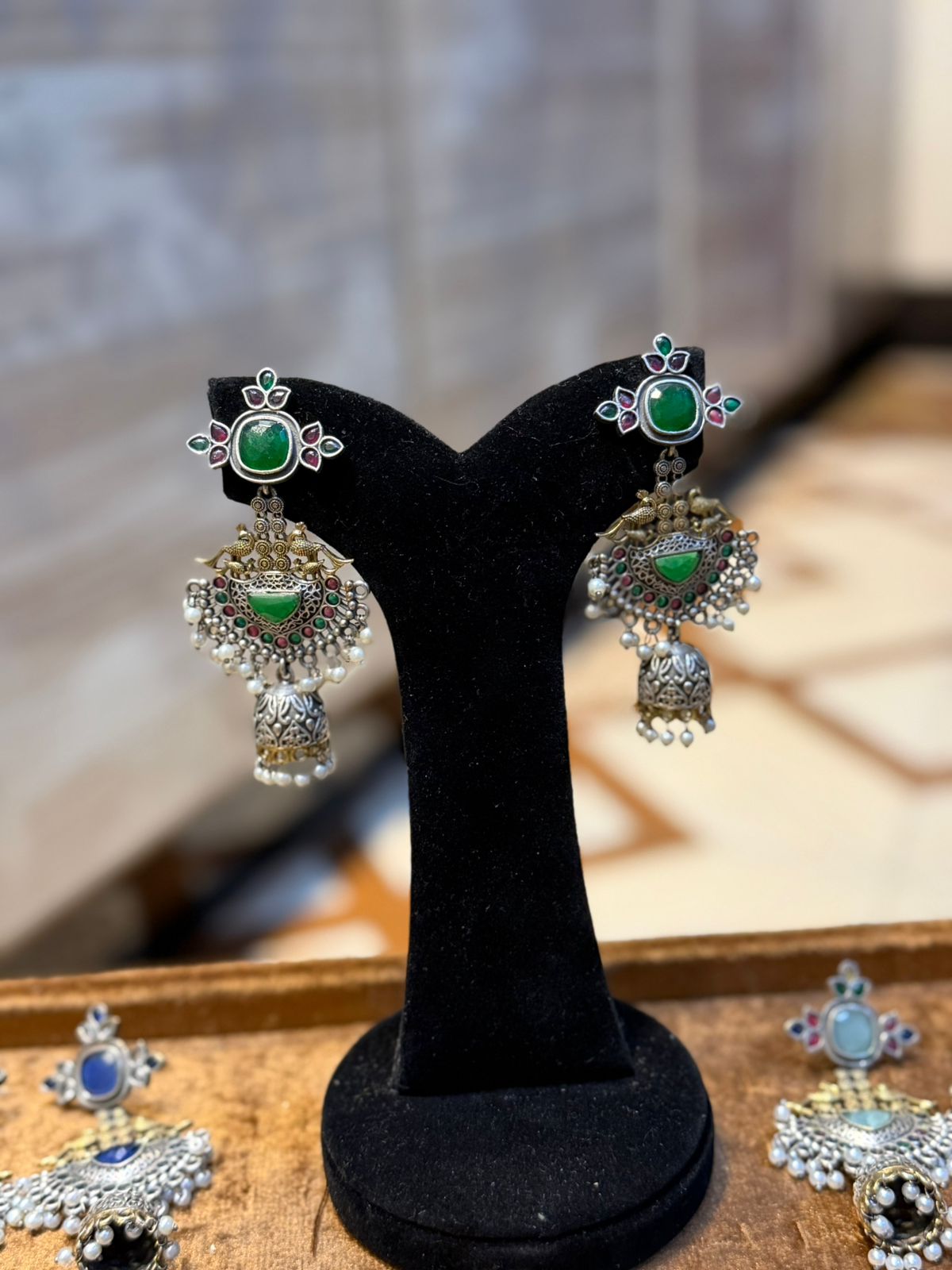 Stylish Silver Oxidized Trending EarRings_New Design 6