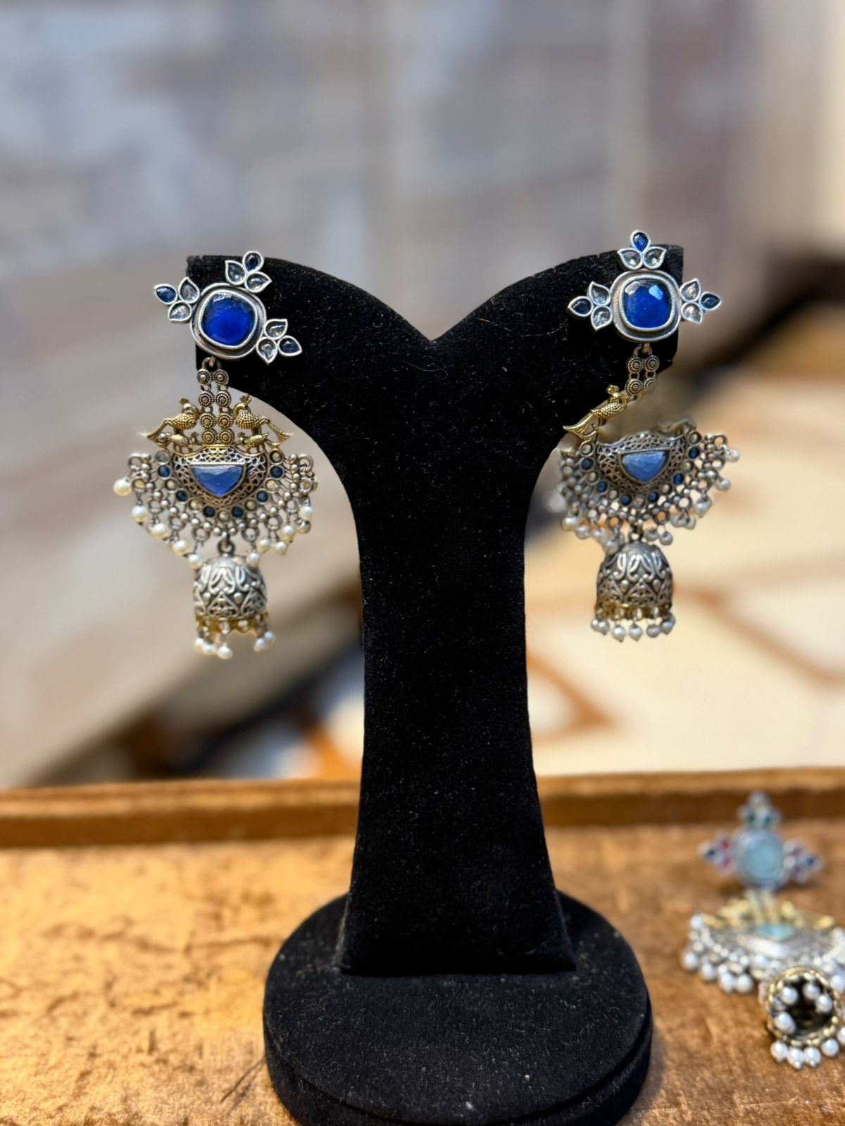 Stylish Silver Oxidized Trending EarRings_New Design 6