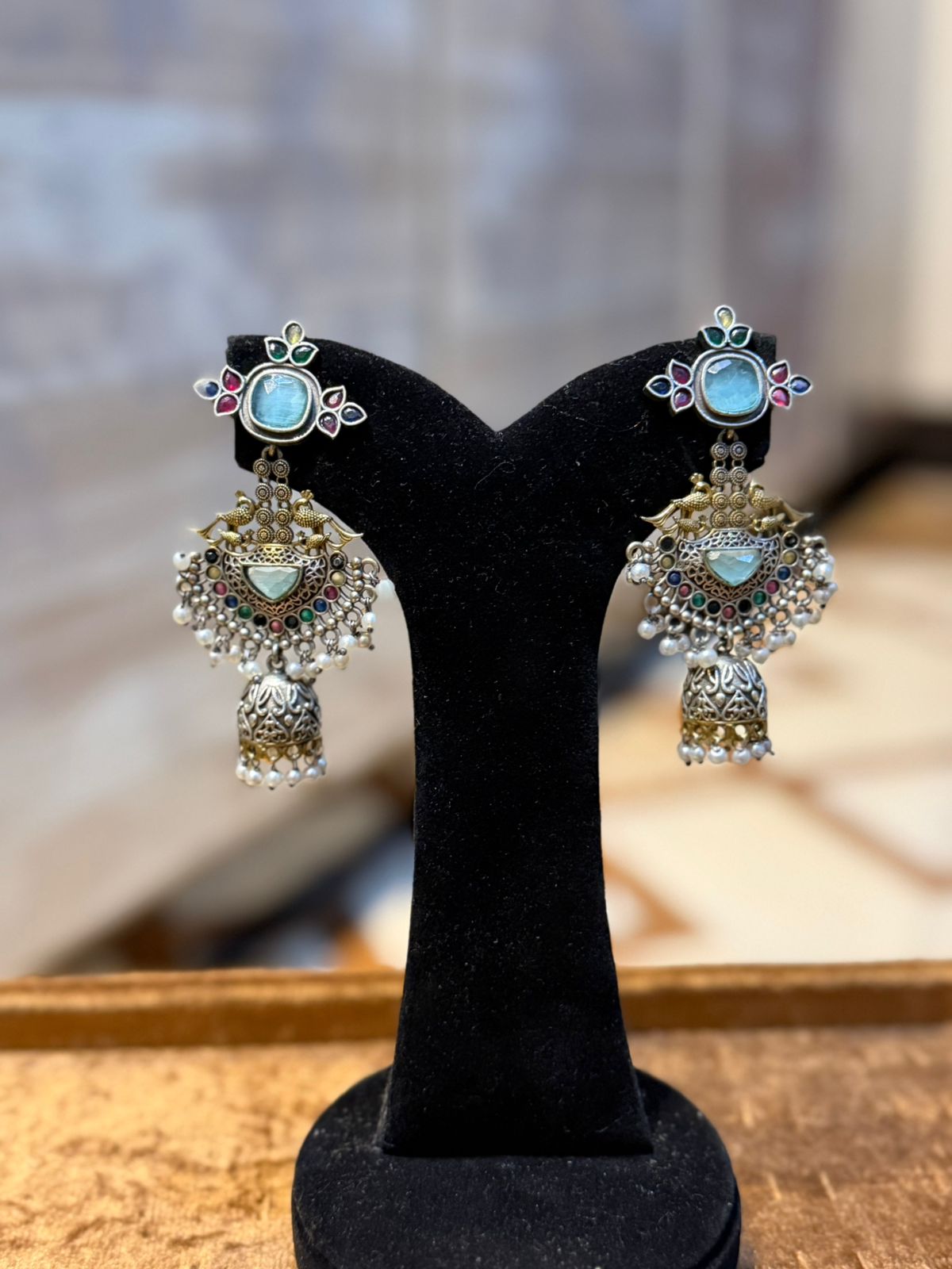 Stylish Silver Oxidized Trending EarRings_New Design 6