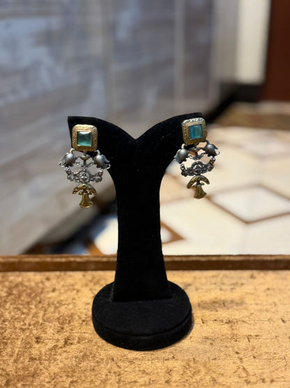 Stylish Silver Oxidized Trending EarRings_New Design 8