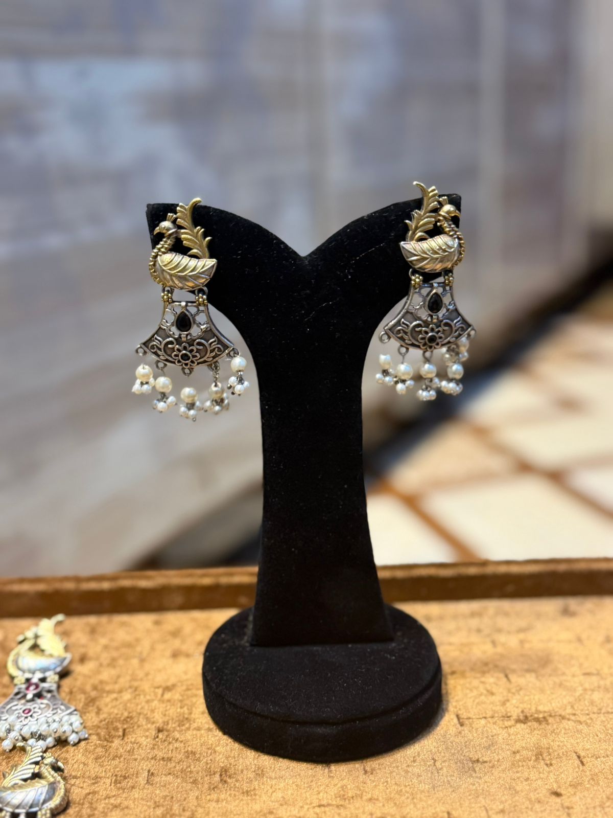 Stylish Silver Oxidized Trending EarRings_New Design 9