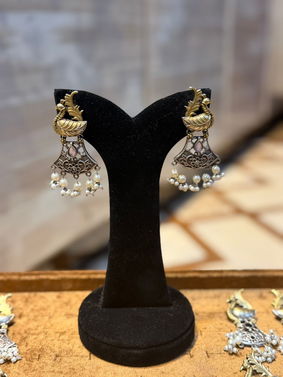 Stylish Silver Oxidized Trending EarRings_New Design 9