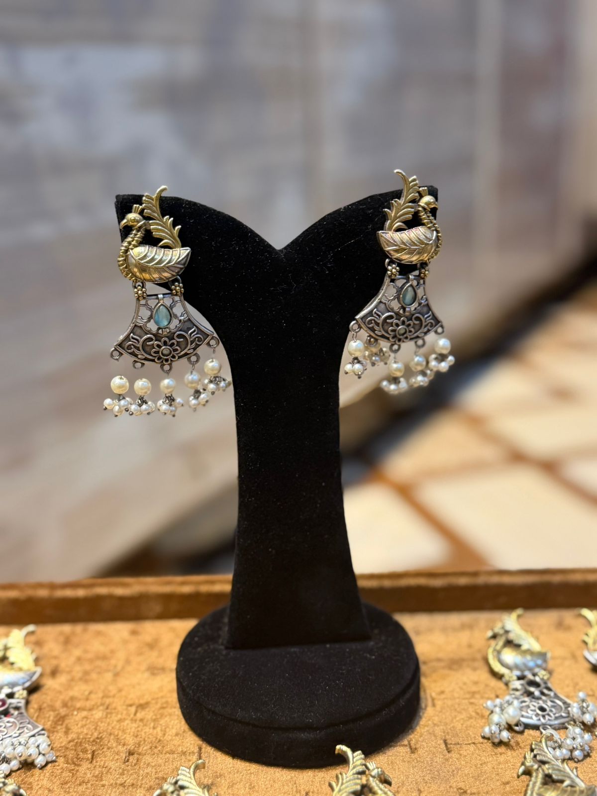 Stylish Silver Oxidized Trending EarRings_New Design 9