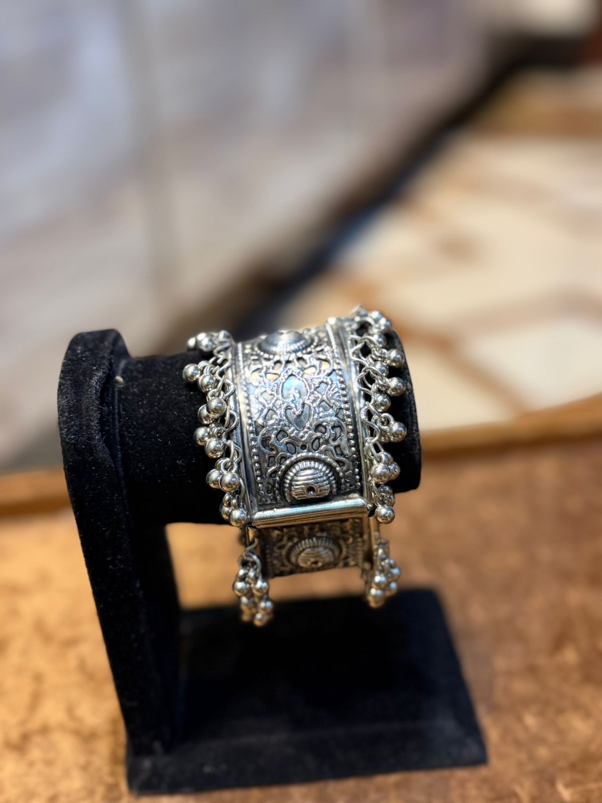 Stylish Silver Oxidized Bangles_New Design 1