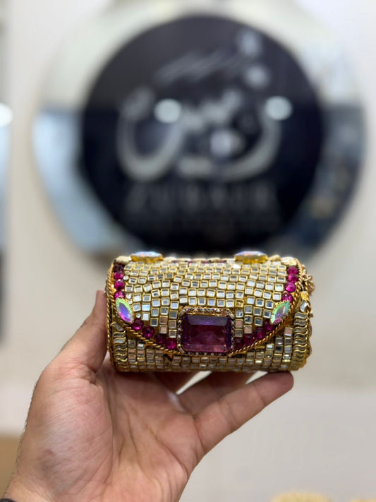 Turkish_Kundan Designer Clutch_Design 42