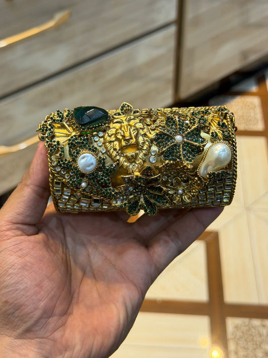 Turkish_Kundan Designer Clutch_New Design 22