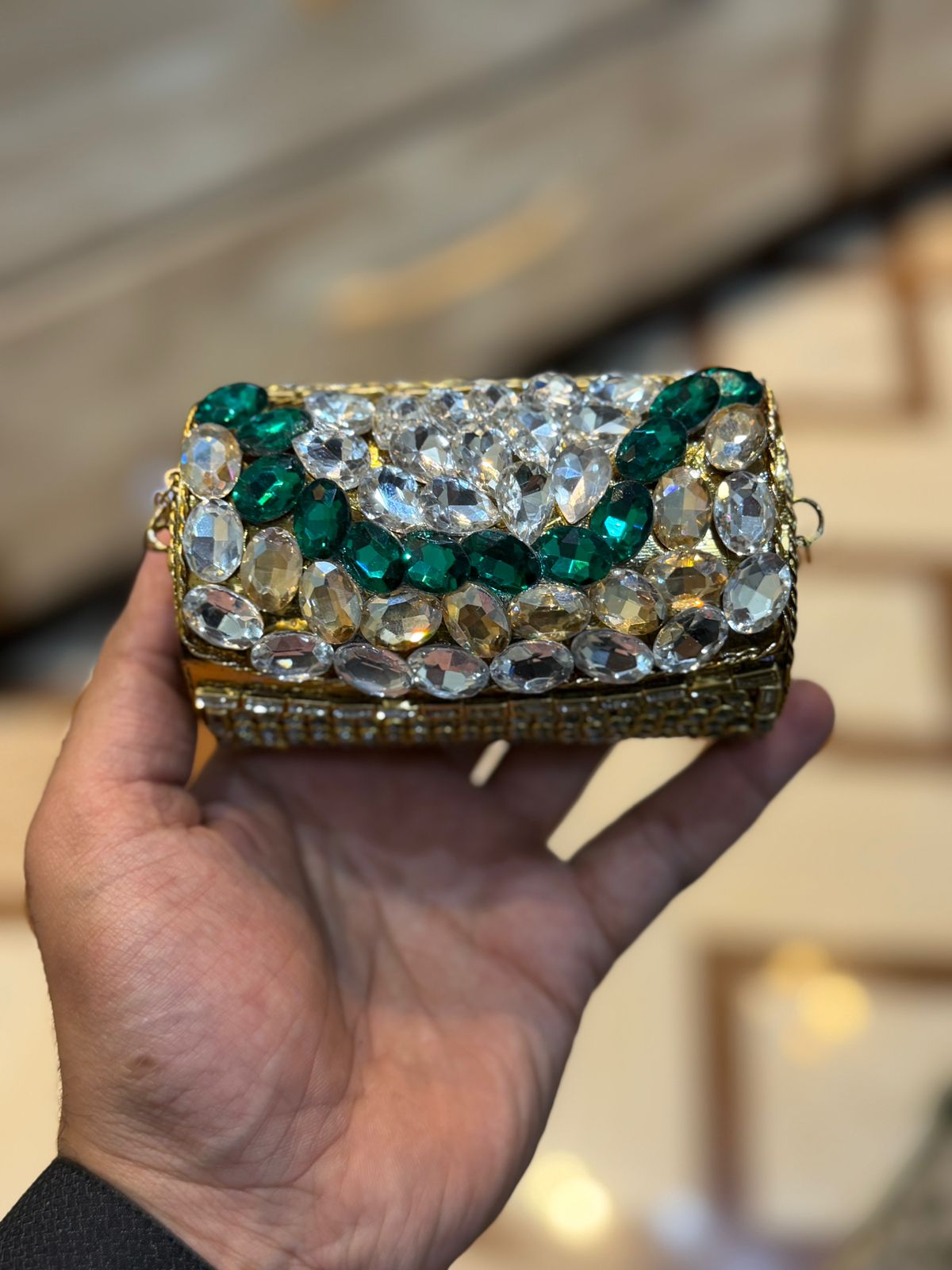 Turkish_Kundan Designer Small Dholki_New Design 61