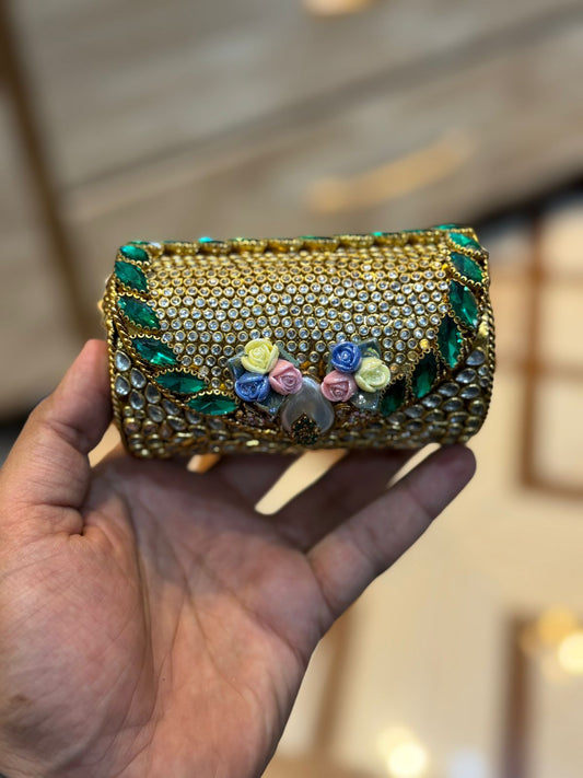 Turkish_Kundan Designer Small Dholki_New Design 69