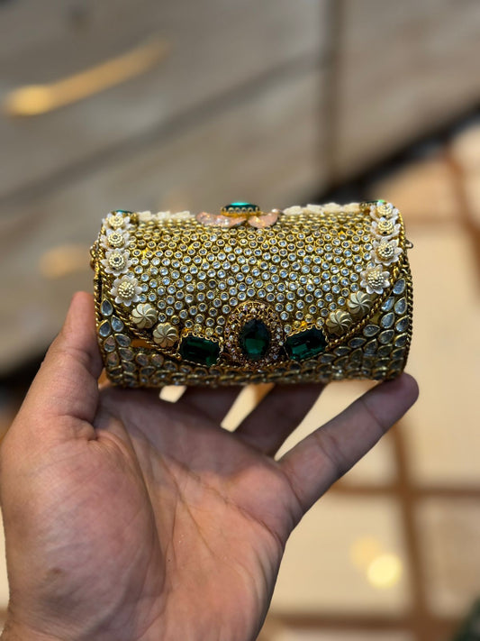 Turkish_Kundan Designer Small Dholki_New Design 78