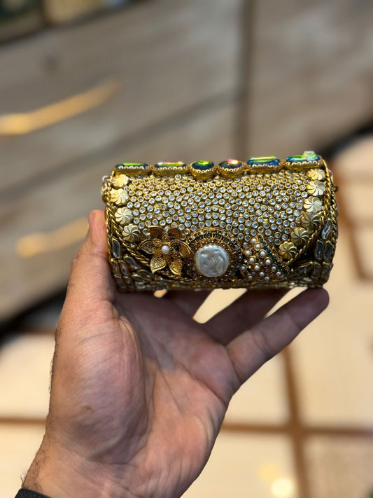 Turkish_Kundan Designer Small Dholki_New Design 81