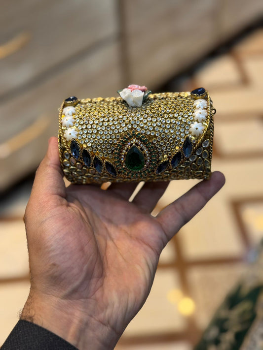 Turkish_Kundan Designer Small Dholki_New Design 87