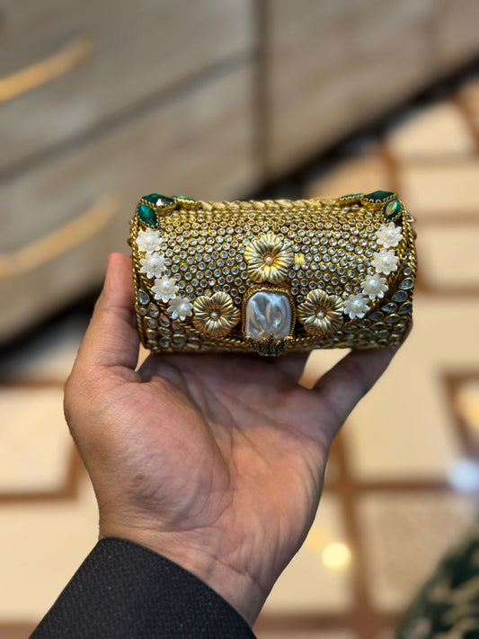 Turkish_Kundan Designer Small Dholki_New Design 94