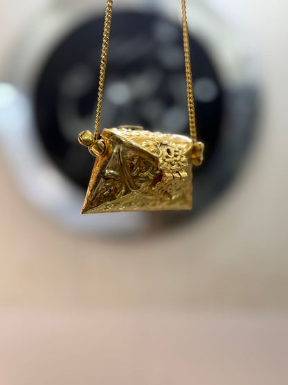 Stylish Golden Mini Clutch