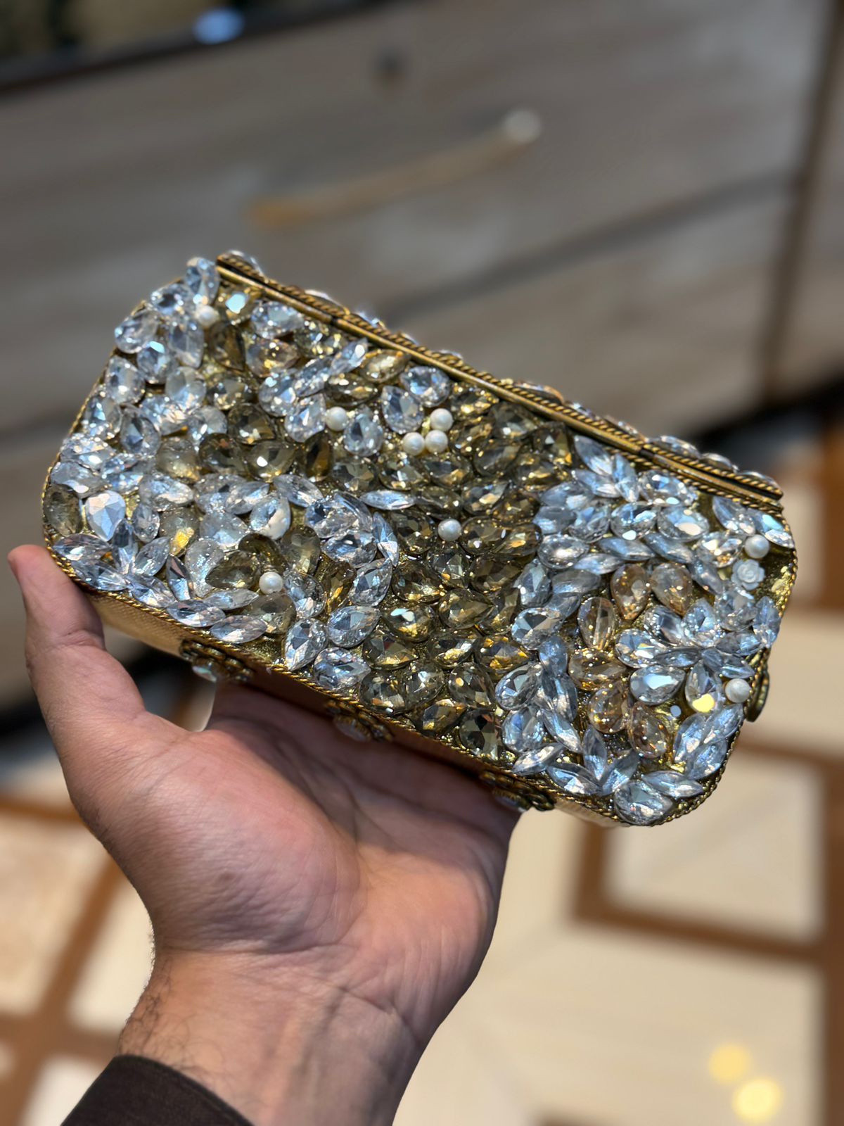 Turkish_Kundan Designer Clutch_New Design 4