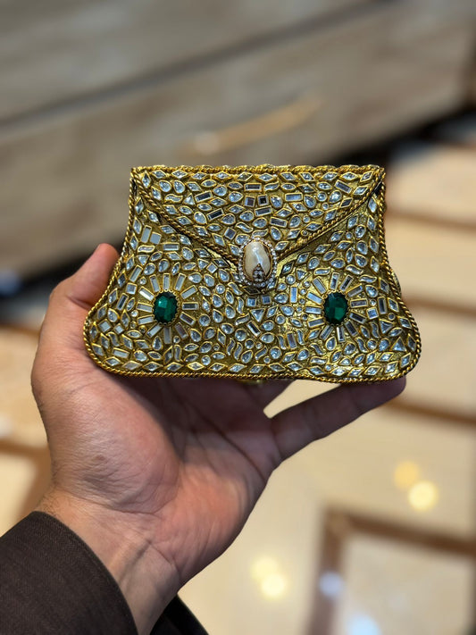Turkish_Kundan Designer Clutch_New Design 8