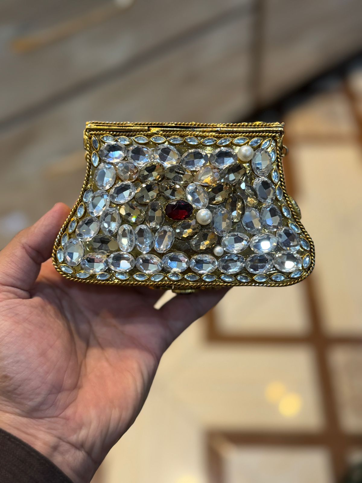 Turkish_Kundan Designer Clutch_New Design 10