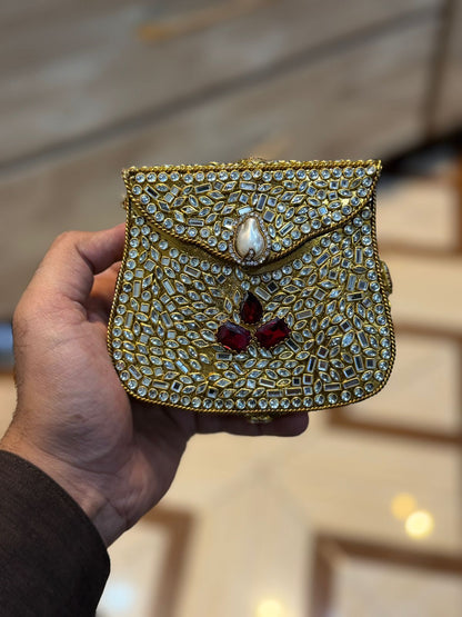 Turkish_Kundan Designer Clutch_New Design 14