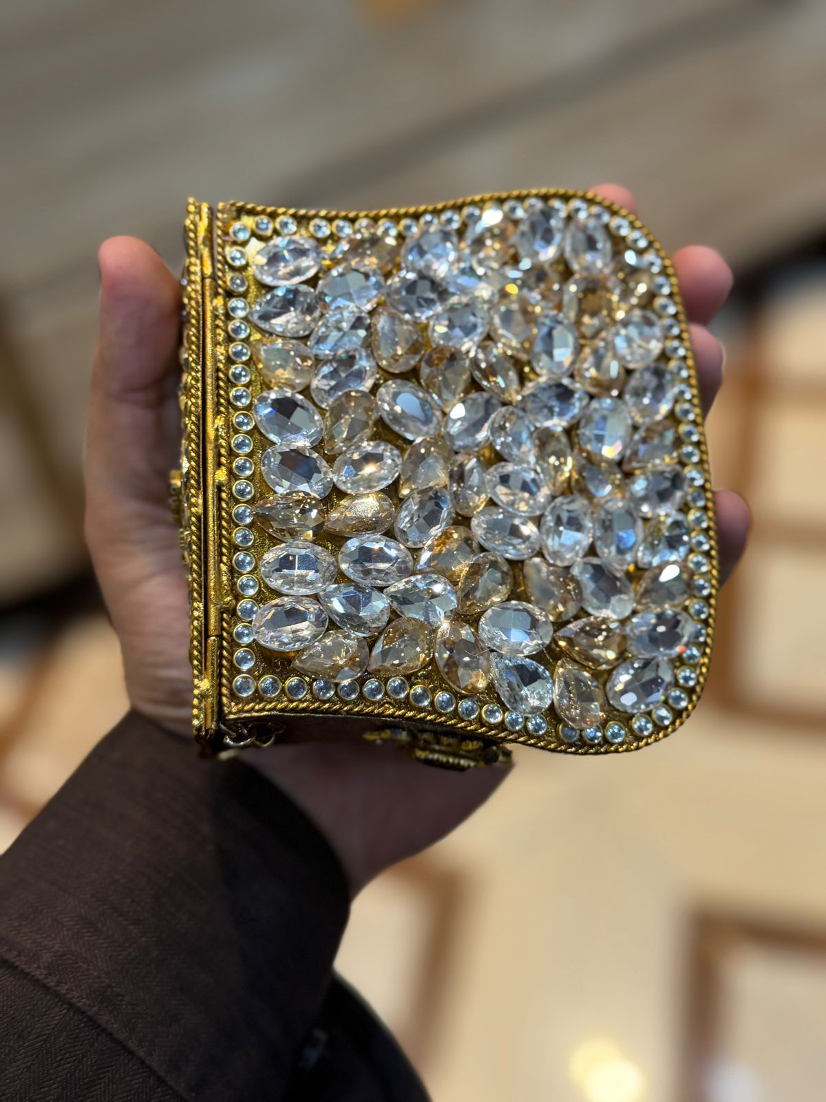 Turkish_Kundan Designer Clutch_New Design 14