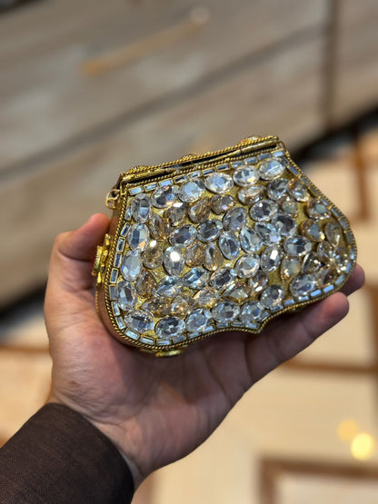 Turkish_Kundan Designer Clutch_New Design 22