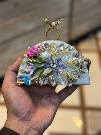 Turkish_Kundan Designer Clutch_New Design 26