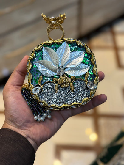 Turkish_Kundan Designer Clutch_New Design 31