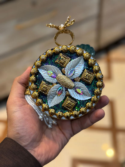 Turkish_Kundan Designer Clutch_New Design 38