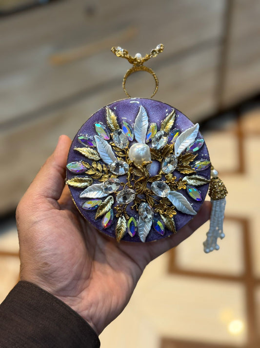 Turkish_Kundan Designer Clutch_New Design 39