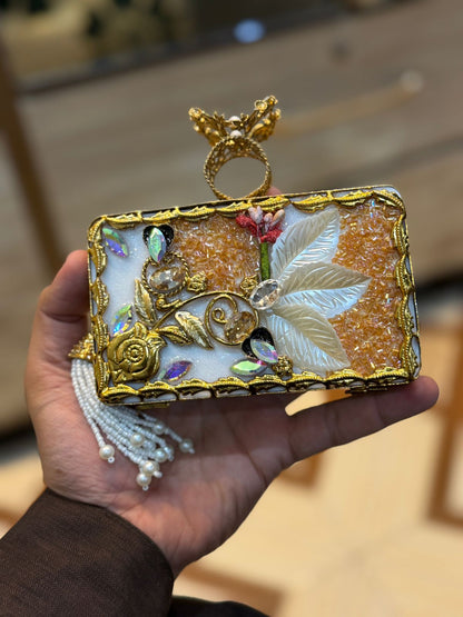 Turkish_Kundan Designer Clutch_New Design 47