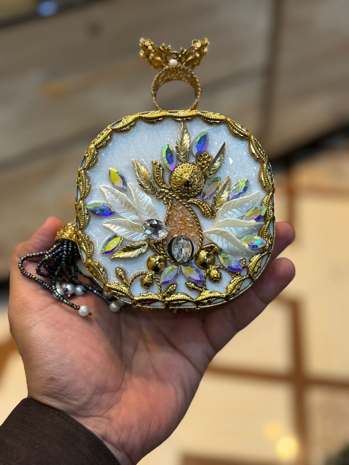 Turkish_Kundan Designer Clutch_New Design 54