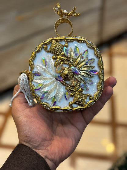 Turkish_Kundan Designer Clutch_New Design 56