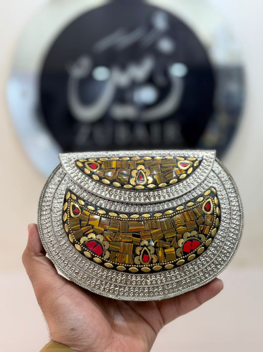 Indian Goden Metal Clutch_New Design 3