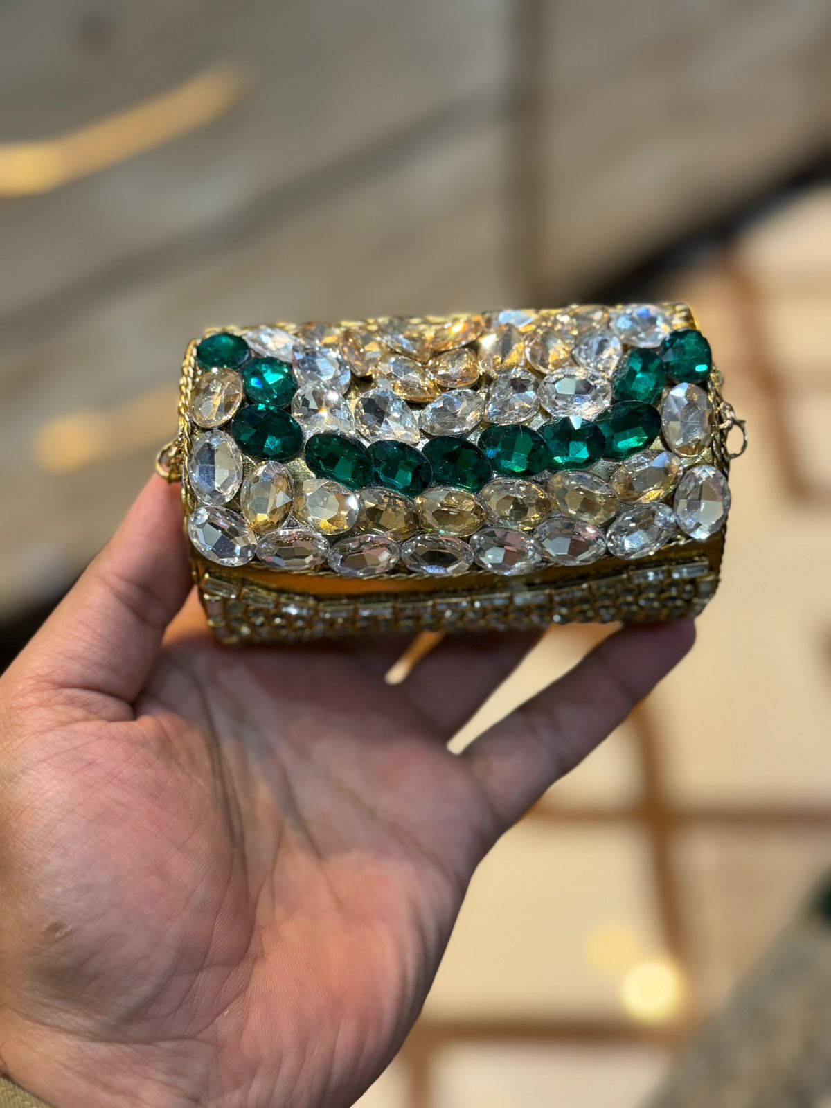 Turkish Kundan Designer dholki_New Design 4