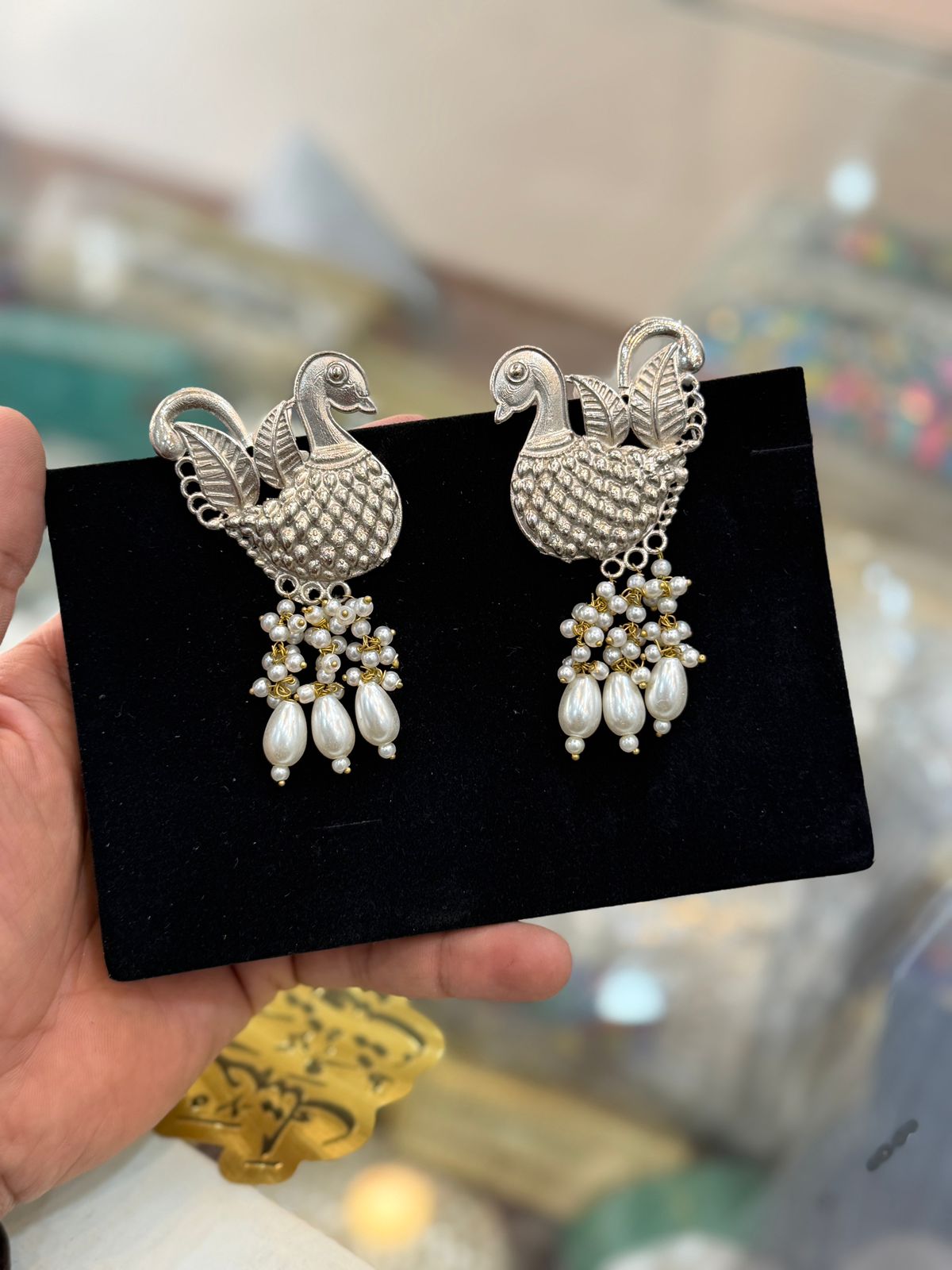 New Designer Silver Earrings